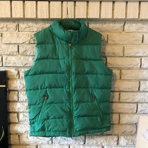 Green Puffy Vest